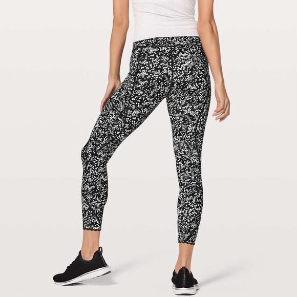 Lululemon Tight Stuff Tight II 25" Chirasu Black Legging Pant Full On Luxtreme - Picture 3 of 9